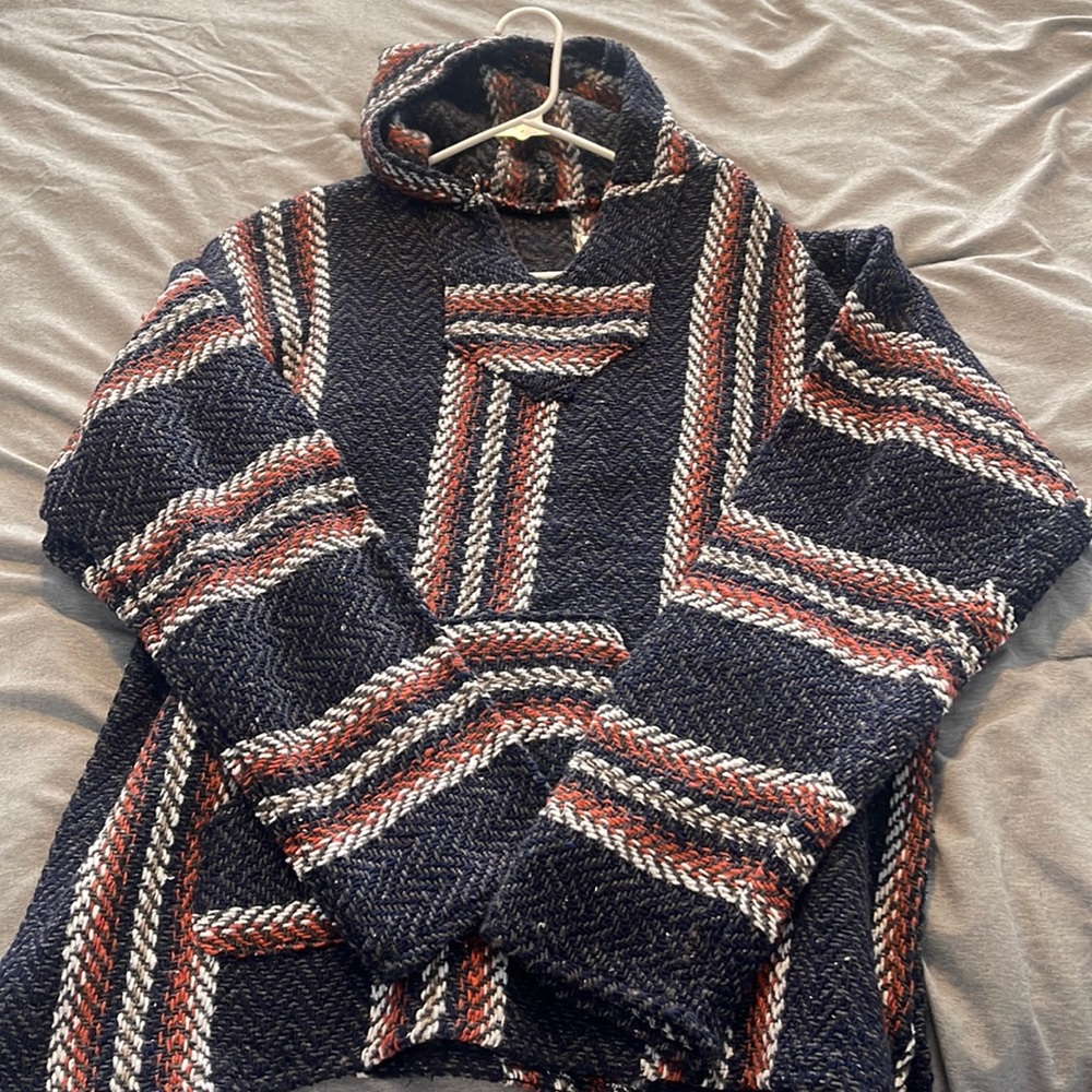 Womens poncho/hoodie